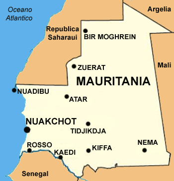 mauritaniamapa
