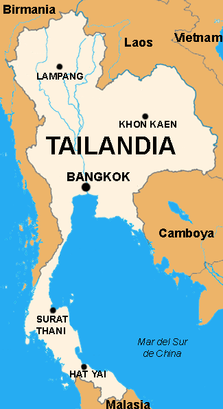 tailandiamapa