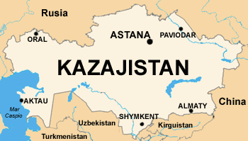 kazajistanmapa