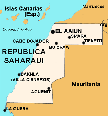 sahara-mapa